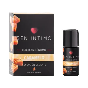 LUBRICANTE ÍNTIMO CARAMELO SENSACIÓN CALIENTE X 30 ML BY SEN ÍNTIMO