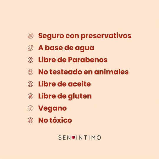 LUBRICANTE ÍNTIMO CARAMELO SENSACIÓN CALIENTE X 30 ML BY SEN ÍNTIMO