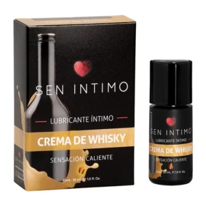 LUBRICANTE ÍNTIMO CREMA DE WHISKY SENSACIÓN CALIENTE X 30 ML SEN ÍNTIMO