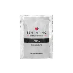 LUBRICANTE ÍNTIMO ANAL DESENSIBILIZANTE EN SACHET X 7 ML BY SEN ÍNTIMO