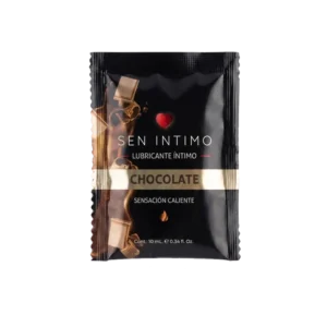 LUBRICANTE ÍNTIMO CHOCOLATE SACHET SENSACIÓN CALIENTE X 7 ML BY SEN ÍNTIMO