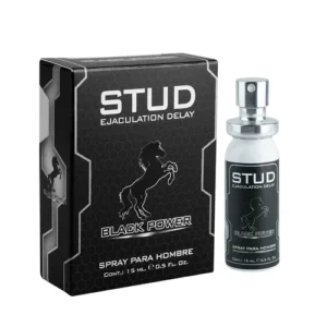 RETARDANTE STUD SPRAY X 15 ML BLACK POWER