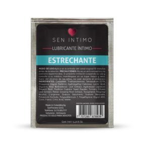 LUBRICANTE ÍNTIMO ESTRECHANTE SACHET X 7 ML BY SEN ÍNTIMO