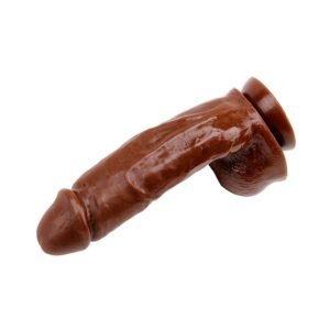 DILDO REAL TOUCH BROWN
