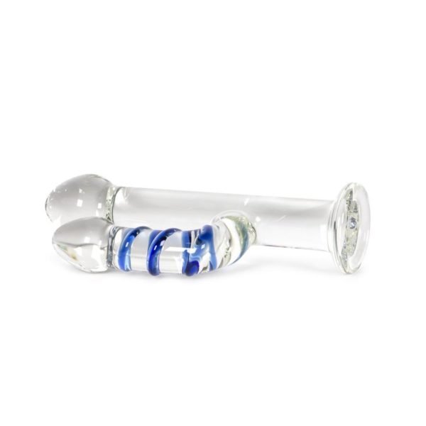 DILDO DE VIDRIO DOBLE BEST FRIENDS