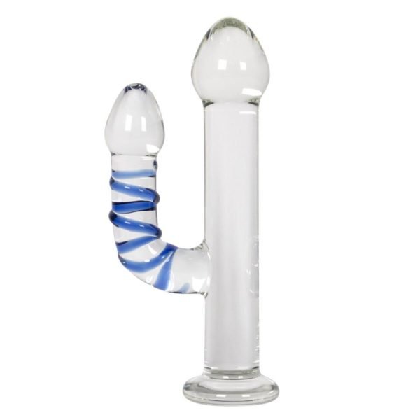 DILDO DE VIDRIO DOBLE BEST FRIENDS