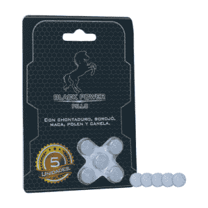 POTENCIADOR BLACK POWER PILLS X 5