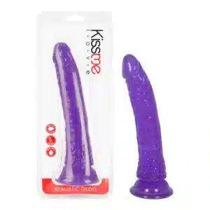 REALISTIC DILDO PURPLE 8.26”