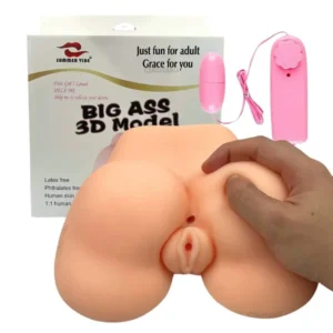 MASTURBADOR VAGINA Y ANO REALISTA 4D CON VIBRACION