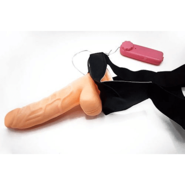 ARNÉS VIBRADOR DILDO HUECO CONSOLADOR WEAR PENIS