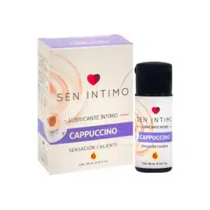 LUBRICANTE ÍNTIMO CAPPUCCINO SENSACIÓN CALIENTE X 30 ML BY SEN ÍNTIMO
