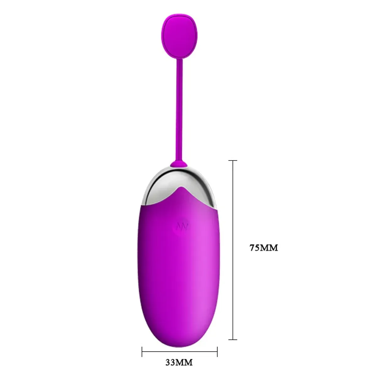 HUEVO VIBRADOR INALAMBRICO ABNER PRETTY LOVE
