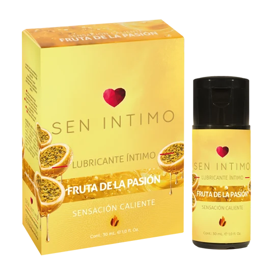 LUBRICANTE ÍNTIMO CALIENTE PASSION FRUIT X 30 ML SEN INTIMO